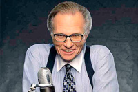 Book Larry King for your next corporate event, function, or private party.