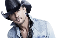 Book Tim McGraw for your next corporate event, function, or private party.