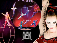 Book IL Circo-Viaggio for your next corporate event, function, or private party.