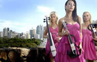 Book Maske Electric String Trio for your next corporate event, function, or private party.