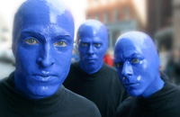 Hire Blue Man Group as 