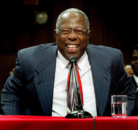 Book Hank Aaron for your next corporate event, function, or private party.