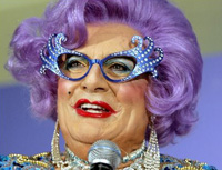 Book Dame Edna Everage for your next corporate event, function, or private party.
