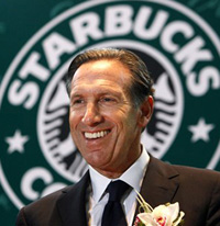 Hire Howard Schultz as 