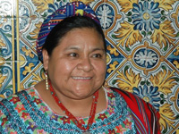 Book Rigoberta Menchu-Tum for your next corporate event, function, or private party.