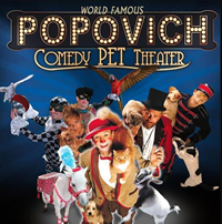 Book Popovich Comedy Pet Theater for your next corporate event, function, or private party.