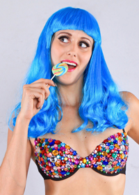 Book Carolin as Katy Perry for your next corporate event, function, or private party.