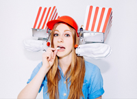 Book Simone Giertz for your next corporate event, function, or private party.