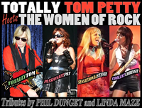 Book Totally Tom Petty hosts the Women of Rock for your next corporate event, function, or private party.