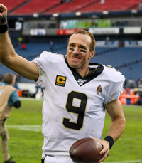 Book Drew Brees for your next corporate event, function, or private party.