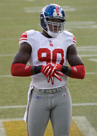 Book Jason Pierre-Paul for your next corporate event, function, or private party.