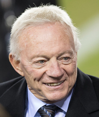 Book Jerry Jones for your next corporate event, function, or private party.