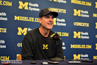 Book Jim Harbaugh for your next corporate event, function, or private party.