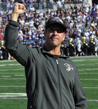Book John Harbaugh for your next corporate event, function, or private party.