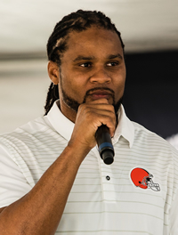 Book Josh Cribbs for your next corporate event, function, or private party.