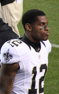 Book Marques Colston for your next corporate event, function, or private party.