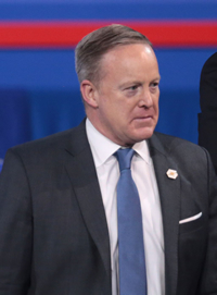 Book Sean Spicer for your next corporate event, function, or private party.