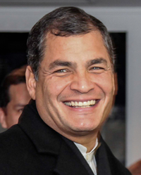 Book Rafael Correa for your next corporate event, function, or private party.