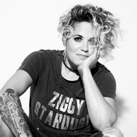 Book Amy Wadge for your next corporate event, function, or private party.