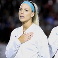 Book Julie Ertz for your next corporate event, function, or private party.