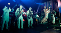 Book Here Come The Mummies for your next corporate event, function, or private party.