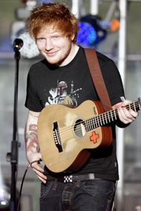 Book Ed Sheeran for your next corporate event, function, or private party.