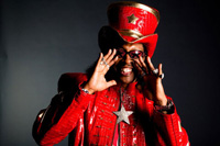 Book Bootsy Collins & The Funk Unity Band for your next corporate event, function, or private party.