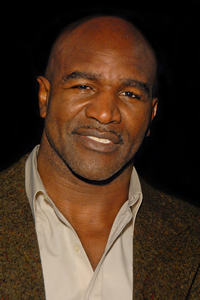Book Evander Holyfield for your next corporate event, function, or private party.