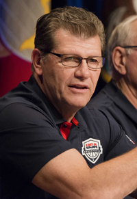 Book Geno Auriemma for your next corporate event, function, or private party.