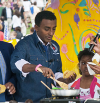 Book Marcus Samuelsson for your next corporate event, function, or private party.