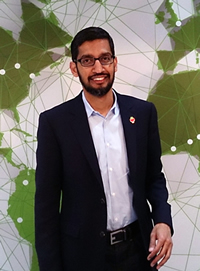 Book Sundar Pichai for your next corporate event, function, or private party.