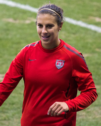 Book Carli Lloyd for your next corporate event, function, or private party.