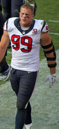 Book J.J. Watt for your next corporate event, function, or private party.