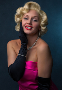 Book Stephanie Stuart- Marilyn Monroe Impersonator for your next corporate event, function, or private party.