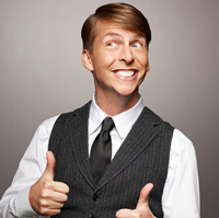 Book Jack McBrayer for your next corporate event, function, or private party.