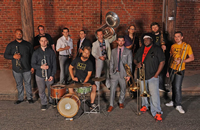 Book No BS! Brass Band for your next corporate event, function, or private party.