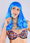 Book Carolin as Katy Perry for your next event.