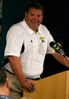 Book Brady Hoke for your next event.