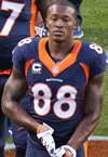 Book DeMaryius Thomas for your next event.