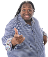 Book Bruce Bruce for your next event.